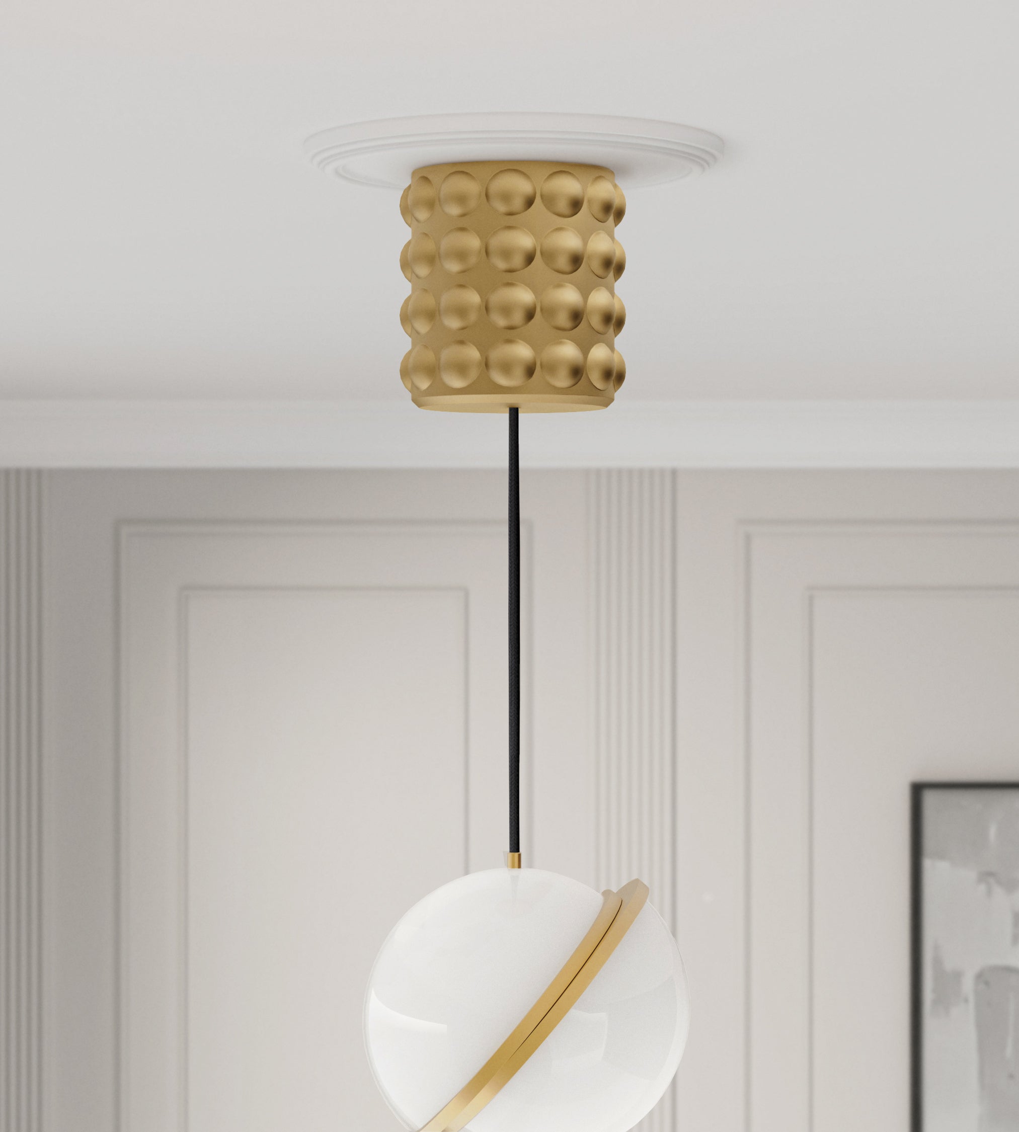 Arton Wire Takkopp Bubble i guld